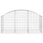vidaXL Gabione mit Hochbogen 150x50x60/80 cm Verzinktes Eisen vidaXL Gabione mit Hochbogen 150x50x60/80 cm Verzinktes Eisen
