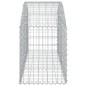 vidaXL Gabione mit Hochbogen 150x50x60/80 cm Verzinktes Eisen vidaXL Gabione mit Hochbogen 150x50x60/80 cm Verzinktes Eisen