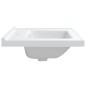 Waschbecken Weiß 81x48x19,5 cm Rechteckig Keramik Waschbecken Weiß 81x48x19,5 cm Rechteckig Keramik