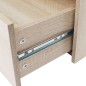 vidaXL Kommode mit 4 Schubladen 60×30,5×71 cm Eichenbraun vidaXL Kommode mit 4 Schubladen 60×30,5×71 cm Eichenbraun