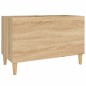 vidaXL Plattenschrank Sonoma-Eiche 74,5x38x48 cm Holzwerkstoff vidaXL Plattenschrank Sonoma-Eiche 74,5x38x48 cm Holzwerkstoff