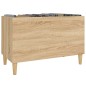 vidaXL Plattenschrank Sonoma-Eiche 74,5x38x48 cm Holzwerkstoff vidaXL Plattenschrank Sonoma-Eiche 74,5x38x48 cm Holzwerkstoff