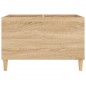 vidaXL Plattenschrank Sonoma-Eiche 74,5x38x48 cm Holzwerkstoff vidaXL Plattenschrank Sonoma-Eiche 74,5x38x48 cm Holzwerkstoff