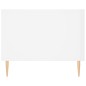 vidaXL Couchtisch Hochglanz-Weiß 102x50x40 cm Holzwerkstoff vidaXL Couchtisch Hochglanz-Weiß 102x50x40 cm Holzwerkstoff