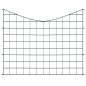 vidaXL Gartenzaun Set Konkav 77,5x64 cm Grün vidaXL Gartenzaun Set Konkav 77,5x64 cm Grün