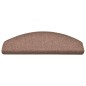 vidaXL Treppenmatten 15 Stk. Braun 65x24x4 cm vidaXL Treppenmatten 15 Stk. Braun 65x24x4 cm