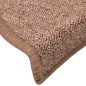 vidaXL Treppenmatten 15 Stk. Braun 65x24x4 cm vidaXL Treppenmatten 15 Stk. Braun 65x24x4 cm
