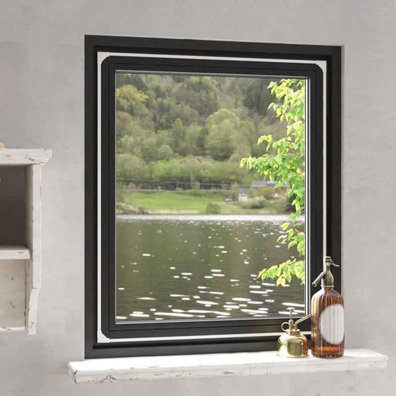 vidaXL Magnet-Insektenschutz für Fenster Weiß 100x120 cm vidaXL Magnet-Insektenschutz für Fenster Weiß 100x120 cm