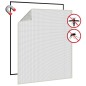 vidaXL Magnet-Insektenschutz für Fenster Weiß 100x120 cm vidaXL Magnet-Insektenschutz für Fenster Weiß 100x120 cm