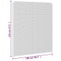vidaXL Magnet-Insektenschutz für Fenster Weiß 100x120 cm vidaXL Magnet-Insektenschutz für Fenster Weiß 100x120 cm