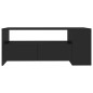 vidaXL Couchtisch Schwarz 102x55x42 cm Holzwerkstoff vidaXL Couchtisch Schwarz 102x55x42 cm Holzwerkstoff