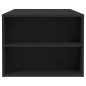 vidaXL Couchtisch Schwarz 102x55x42 cm Holzwerkstoff vidaXL Couchtisch Schwarz 102x55x42 cm Holzwerkstoff