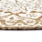 vidaXL Tischsets 6 Stk. Weiß 38 cm Rund Jute vidaXL Tischsets 6 Stk. Weiß 38 cm Rund Jute