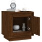 vidaXL Nachttisch Braun Eichen-Optik 44x35x45 cm Holzwerkstoff vidaXL Nachttisch Braun Eichen-Optik 44x35x45 cm Holzwerkstoff