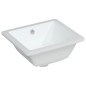 Waschbecken Weiß 36x31,5x16,5 cm Rechteckig Keramik Waschbecken Weiß 36x31,5x16,5 cm Rechteckig Keramik