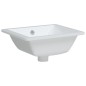 Waschbecken Weiß 36x31,5x16,5 cm Rechteckig Keramik Waschbecken Weiß 36x31,5x16,5 cm Rechteckig Keramik