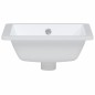 Waschbecken Weiß 36x31,5x16,5 cm Rechteckig Keramik Waschbecken Weiß 36x31,5x16,5 cm Rechteckig Keramik