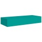 vidaXL Wand-Schubladenregale 2 Stk. Blau 60x23,5x10 cm MDF vidaXL Wand-Schubladenregale 2 Stk. Blau 60x23,5x10 cm MDF