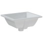Waschbecken Weiß 36x31,5x16,5 cm Rechteckig Keramik Waschbecken Weiß 36x31,5x16,5 cm Rechteckig Keramik