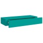 vidaXL Wand-Schubladenregale 2 Stk. Blau 60x23,5x10 cm MDF vidaXL Wand-Schubladenregale 2 Stk. Blau 60x23,5x10 cm MDF