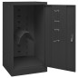 vidaXL Sattelschrank Anthrazit 53x53x105 cm Stahl vidaXL Sattelschrank Anthrazit 53x53x105 cm Stahl