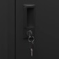 vidaXL Sattelschrank Anthrazit 53x53x105 cm Stahl vidaXL Sattelschrank Anthrazit 53x53x105 cm Stahl