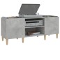 vidaXL Plattenschrank Betongrau 121x38x48 cm Holzwerkstoff vidaXL Plattenschrank Betongrau 121x38x48 cm Holzwerkstoff