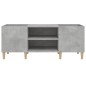 vidaXL Plattenschrank Betongrau 121x38x48 cm Holzwerkstoff vidaXL Plattenschrank Betongrau 121x38x48 cm Holzwerkstoff