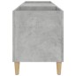 vidaXL Plattenschrank Betongrau 121x38x48 cm Holzwerkstoff vidaXL Plattenschrank Betongrau 121x38x48 cm Holzwerkstoff