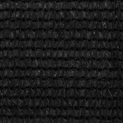 vidaXL Balkon-Sichtschutz Schwarz 120x300 cm HDPE