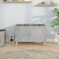 vidaXL Plattenschrank Betongrau 74,5x38x48 cm Holzwerkstoff vidaXL Plattenschrank Betongrau 74,5x38x48 cm Holzwerkstoff