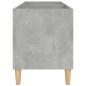 vidaXL Plattenschrank Betongrau 74,5x38x48 cm Holzwerkstoff vidaXL Plattenschrank Betongrau 74,5x38x48 cm Holzwerkstoff