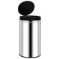 vidaXL Automatischer Sensor-Mülleimer 60 L Edelstahl vidaXL Automatischer Sensor-Mülleimer 60 L Edelstahl