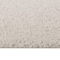 vidaXL Teppich Shaggy Hochflor Creme 140x200 cm vidaXL Teppich Shaggy Hochflor Creme 140x200 cm
