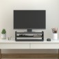 vidaXL Monitorständer Grau 50x27x15 cm Massivholz Kiefer vidaXL Monitorständer Grau 50x27x15 cm Massivholz Kiefer