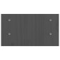 vidaXL Monitorständer Grau 50x27x15 cm Massivholz Kiefer vidaXL Monitorständer Grau 50x27x15 cm Massivholz Kiefer