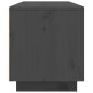 vidaXL TV-Schrank Grau 80x35x40,5 cm Massivholz Kiefer vidaXL TV-Schrank Grau 80x35x40,5 cm Massivholz Kiefer