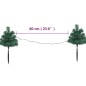 vidaXL Wegbeleuchtung Weihnachtsbäume 6 Stk. Mehrfarbig LEDs 45 cm PVC vidaXL Wegbeleuchtung Weihnachtsbäume 6 Stk. Mehrfarbig LEDs 45 cm PVC