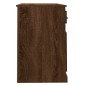 vidaXL Schreibtisch mit Schublade Braun Eichen-Optik 115x50x75 cm vidaXL Schreibtisch mit Schublade Braun Eichen-Optik 115x50x75 cm