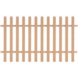 vidaXL Lattenzaun WPC 200x120 cm