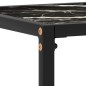 vidaXL Konsolentisch Schwarz 100x35x75 cm Hartglas vidaXL Konsolentisch Schwarz 100x35x75 cm Hartglas