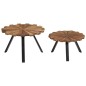 vidaXL Couchtische 2 Stk. Recyceltes Massivholz vidaXL Couchtische 2 Stk. Recyceltes Massivholz