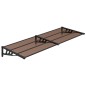 vidaXL Türvordach Schwarz 239x90 cm Polycarbonat vidaXL Türvordach Schwarz 239x90 cm Polycarbonat