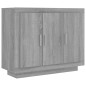 vidaXL Sideboard Grau Sonoma 92x35x75 cm Holzwerkstoff vidaXL Sideboard Grau Sonoma 92x35x75 cm Holzwerkstoff
