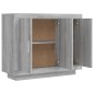 vidaXL Sideboard Grau Sonoma 92x35x75 cm Holzwerkstoff vidaXL Sideboard Grau Sonoma 92x35x75 cm Holzwerkstoff