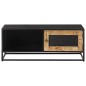 vidaXL Couchtisch 90x50x35 cm Raues Mangoholz vidaXL Couchtisch 90x50x35 cm Raues Mangoholz