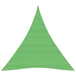 vidaXL Sonnensegel 160 g/m² Hellgrün 5x6x6 m HDPE