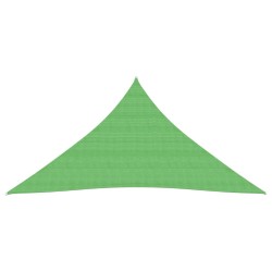 vidaXL Sonnensegel 160 g/m² Hellgrün 5x6x6 m HDPE