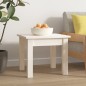 vidaXL Couchtisch Weiß 35x35x30 cm Massivholz Kiefer vidaXL Couchtisch Weiß 35x35x30 cm Massivholz Kiefer