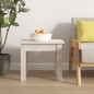 vidaXL Couchtisch Weiß 35x35x30 cm Massivholz Kiefer vidaXL Couchtisch Weiß 35x35x30 cm Massivholz Kiefer